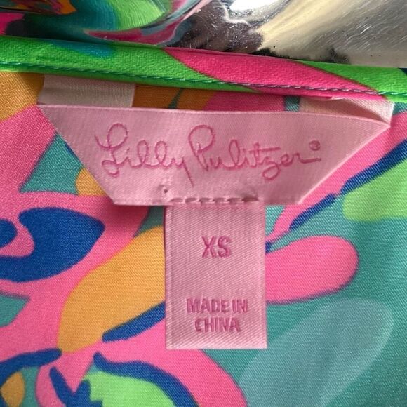 Lilly Pulitzer Deanna Romper Size XS (Missing Belt) - Picture 4 of 4